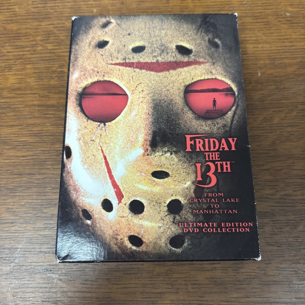 Friday The 13th Ultimate Edition Collection 5 Disc DVD Jason Horror